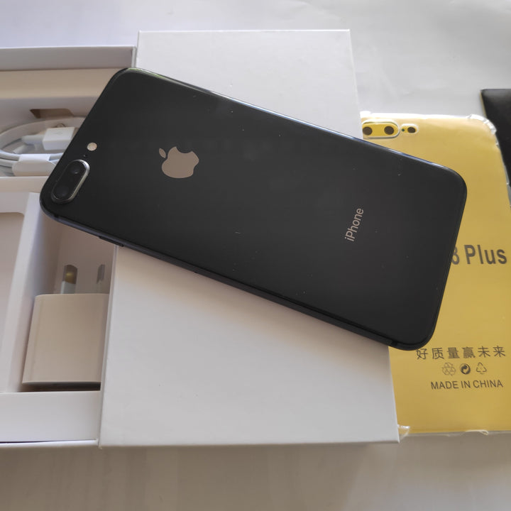 Apple iPhone 8 Plus 64GB Space Grey - New Case, Screen Protector & Shipping (As New)