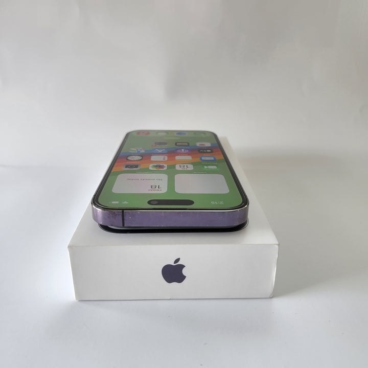 Apple iPhone 14 Pro 256GB 5G Purple in Apple Box (As New)