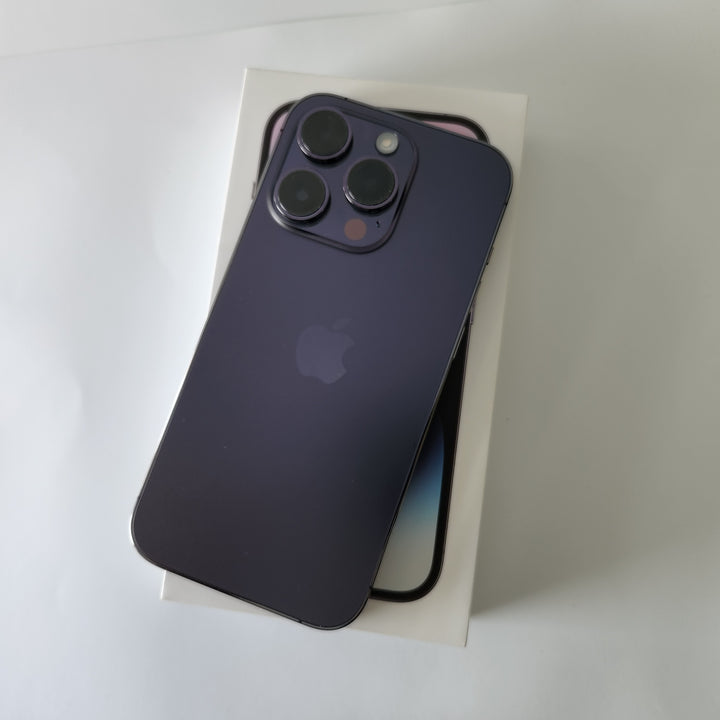 Apple iPhone 14 Pro 256GB 5G Purple in Apple Box (As New)