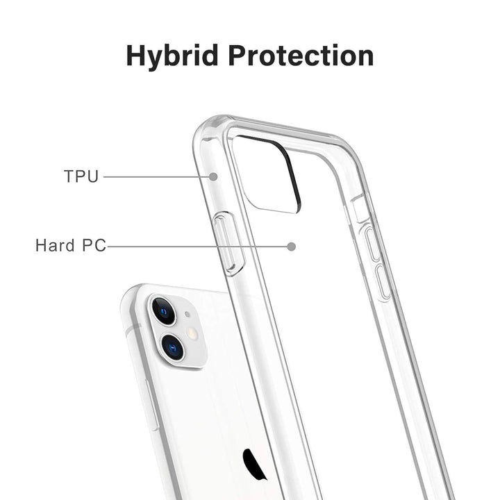 iPhone 11 Tough Hybrid Clear Case