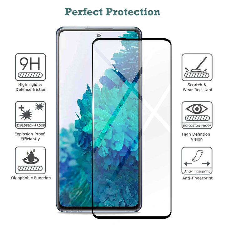 Tempered Glass Screen Protector for Samsung Galaxy S20 FE 5G (Samsung A51/A52/A52s/A53 5G)