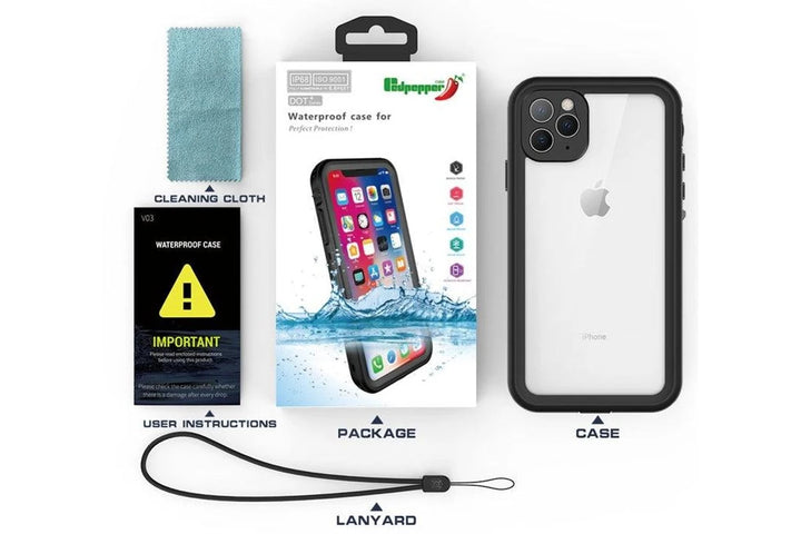 iPhone 12 RedPepper Waterproof Shockproof Dustproof Snowproof Case*Free Shipping*