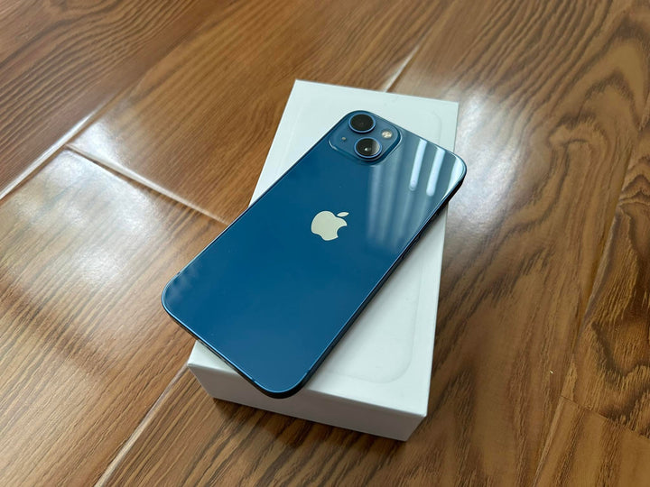 Apple iPhone 13 128GB 5G Blue- New Case, Screen Protector (Exc)