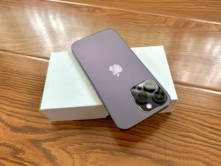 Apple iPhone 14 Pro Max 256GB 5G Purple -  New Case, Screen Protector (As New)