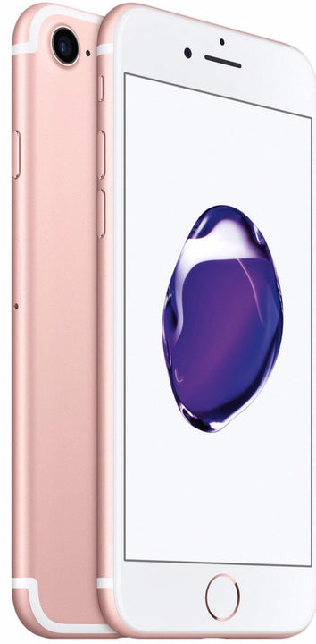 Apple iPhone 7 32GB Rose Gold New Battery - With Case, Screen Protector (Exc) Touch ID NW