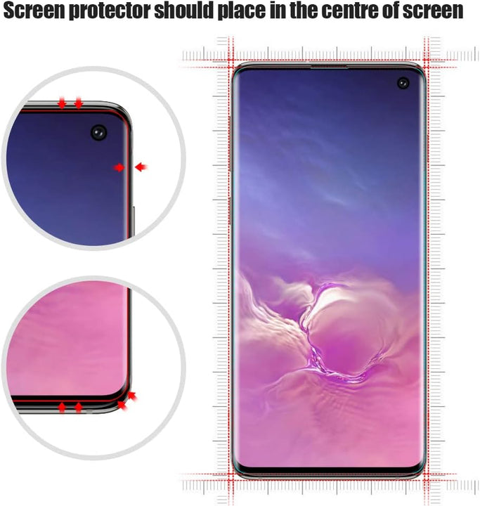 Tempered Glass Screen Protector for Samsung Galaxy S10 Plus