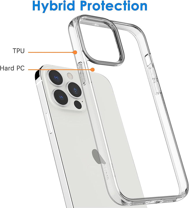 iPhone 13 Pro Tough Hybrid Clear Case