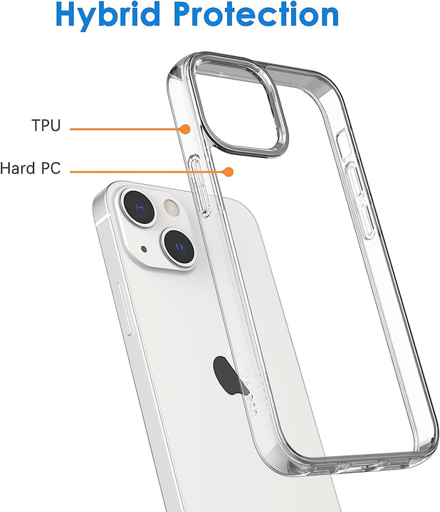 iPhone 13 Mini Tough Hybrid Clear Case