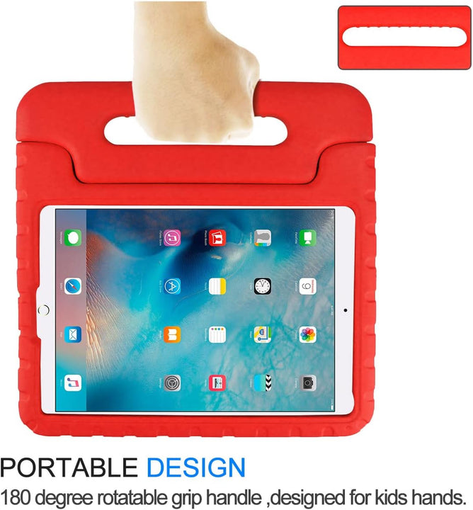 Shockproof Case w Handle & Stand for iPad 9th / 8th / 7th Gen & iPad Air 3 10.5 inch (Red) *Free Shipping*