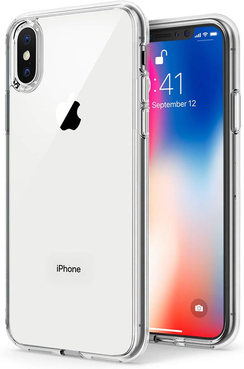 iPhone Xs Max Tough Hybrid Clear Case