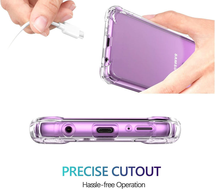 Samsung Galaxy S9 Tough Hybrid Clear Case