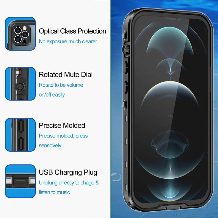 Waterproof Shockproof Dustproof Snowproof Case for iPhone 12 Pro Max *Free Shipping*