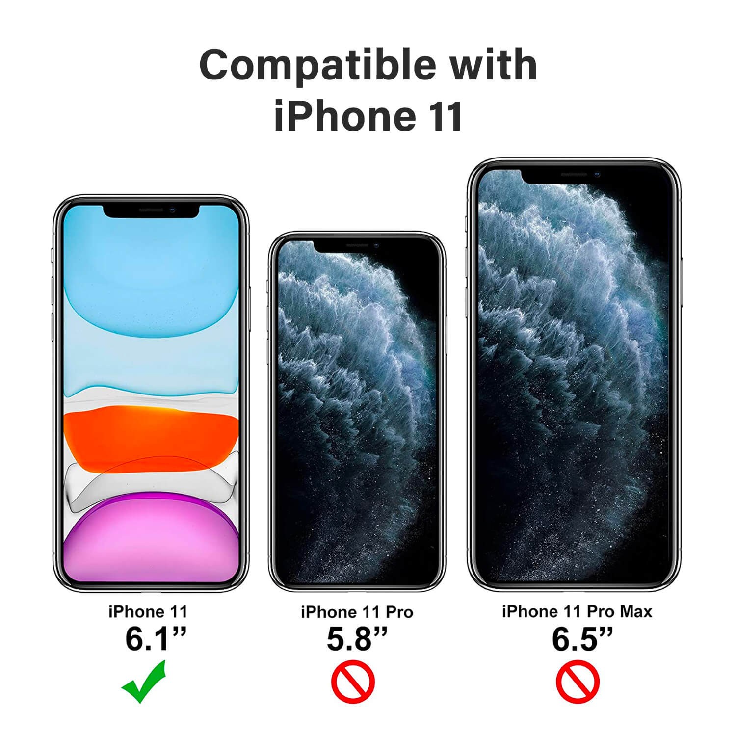 iPhone 11 Ring Holder Case (Blue)