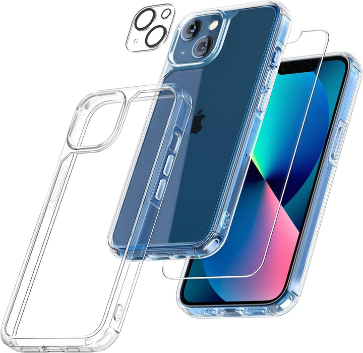 3 in 1 Combo - Case, Screen Protector & Camera Lens Protector for iPhone 13 *Free Shipping*