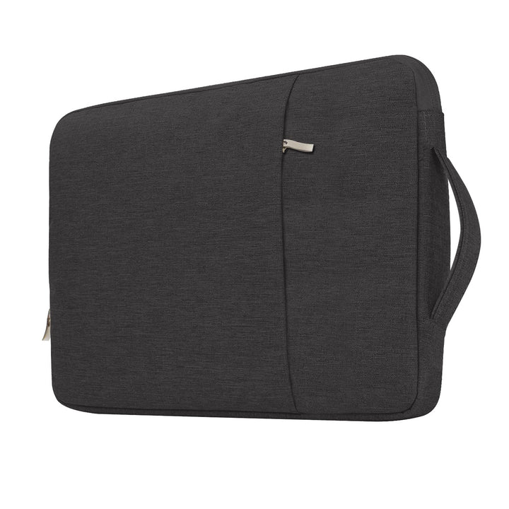 Black - Robustrion Premium Denim Series Laptop Carrying Case Sleeve Bag for 14 to 15.6 inch Laptops