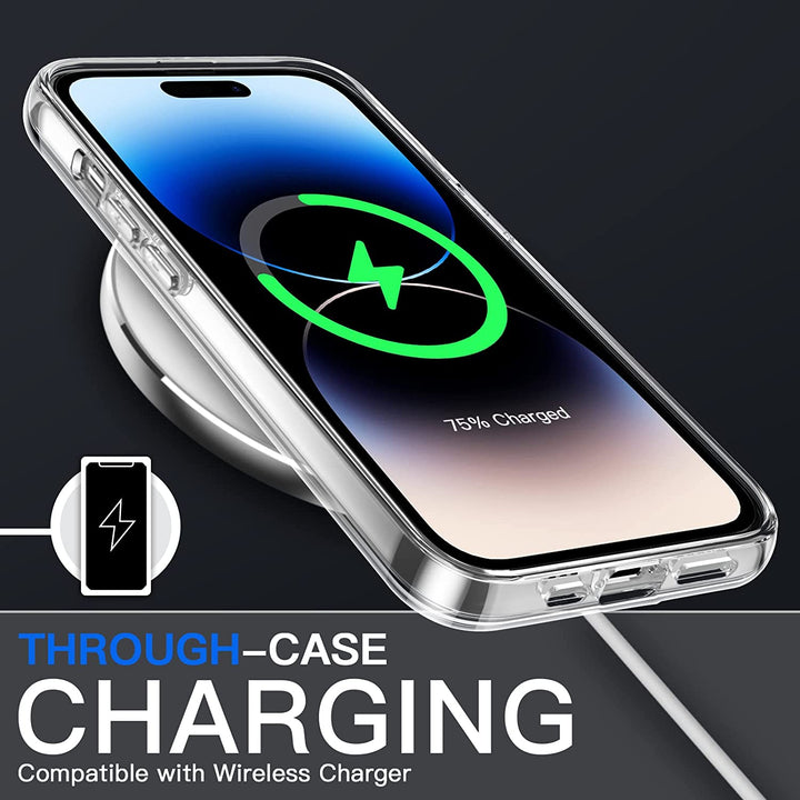 iPhone 14 Pro Max Tough Hybrid Clear Case