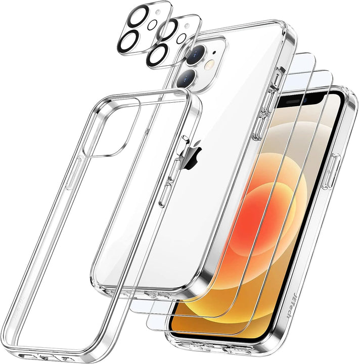 3 in 1 Combo - Case, Screen Protector & Camera Lens Protector for iPhone 12 *Free Shipping*