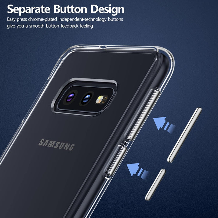 Samsung Galaxy S10e Tough Hybrid Clear Case