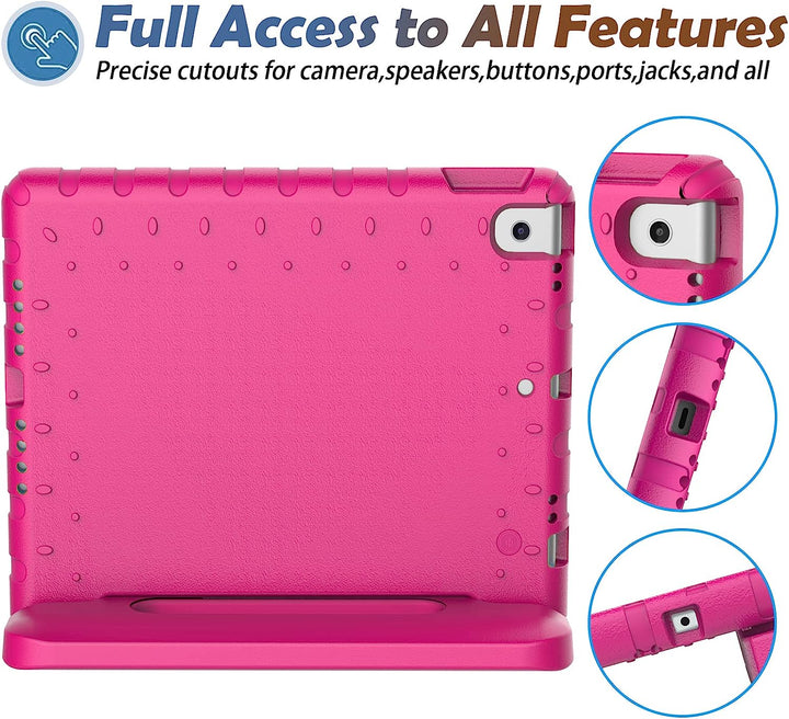 Shockproof Case w Handle & Stand for iPad 9th / 8th / 7th Gen & iPad Air 3 10.5 inch (Pink) *Free Shipping*