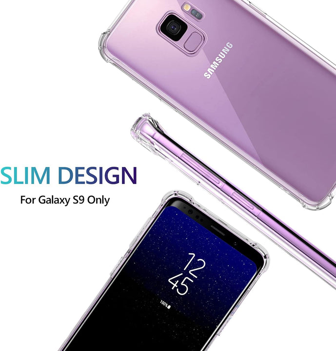 Samsung Galaxy S9 Tough Hybrid Clear Case