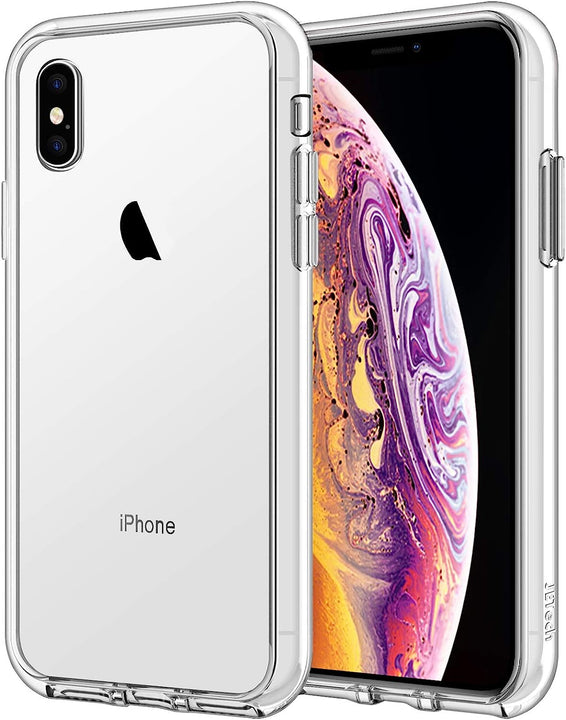 iPhone X & Xs Tough Hybrid Clear Case