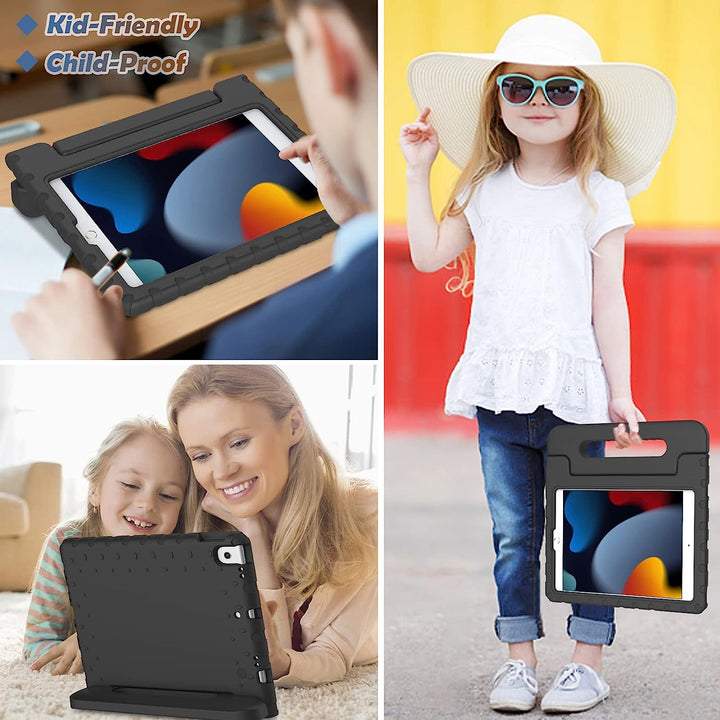 Shockproof Case w Handle & Stand for iPad 9th / 8th / 7th Gen & iPad Air 3 10.5 inch (Black) *Free Shipping*