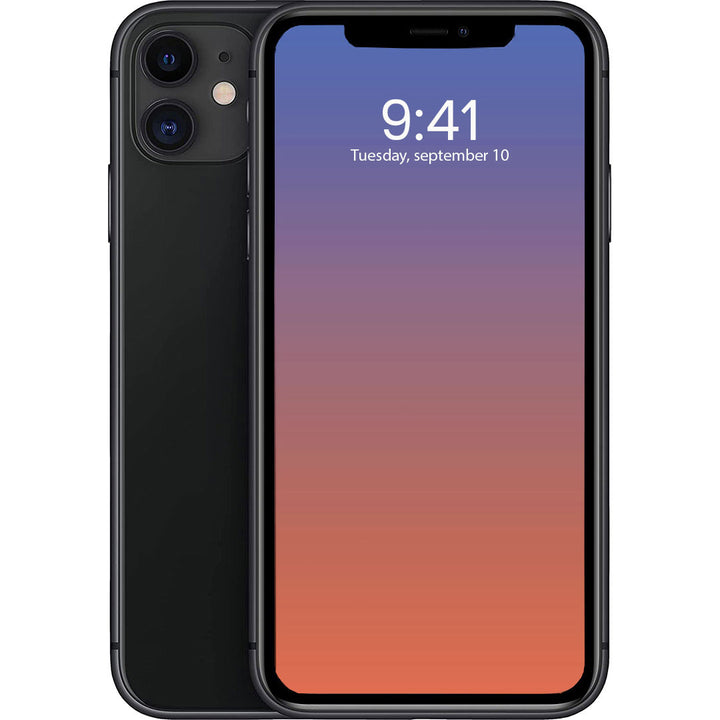 Apple iPhone 11 128GB Black New Battery - With Case & Screen Protector (As New)