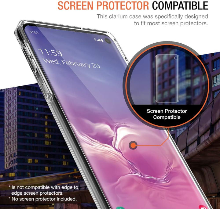 Samsung Galaxy S10 Tough Hybrid Clear Case