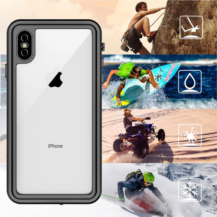 Waterproof Shockproof Dustproof Snowproof Case for iPhone X & Xs *Free Shipping*