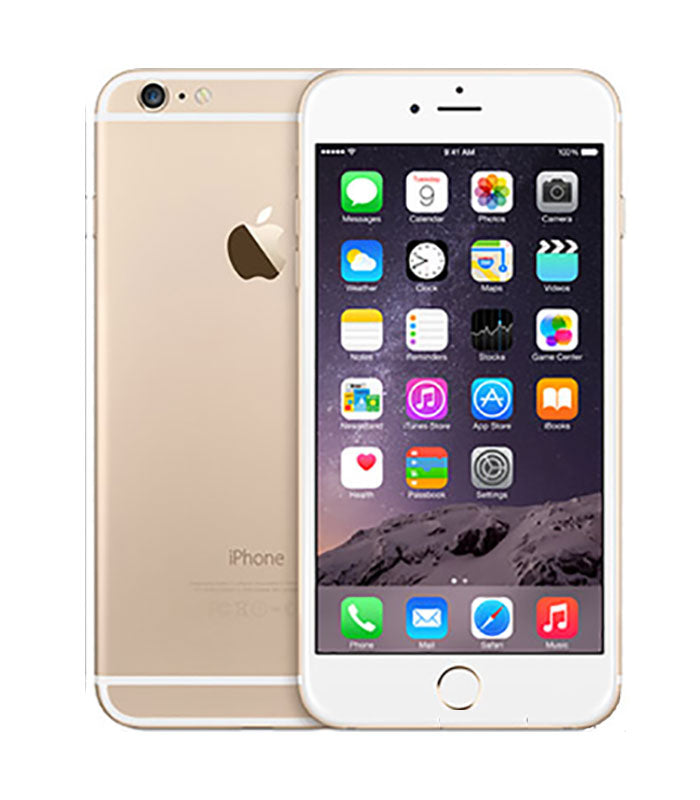 Apple iPhone 6 Plus 128GB Gold New Case, Screen Protector (Exc) Chip/Screen Burn