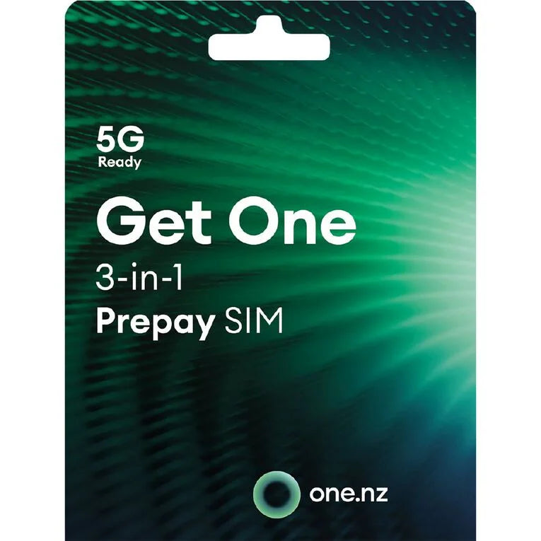 One NZ Prepay Triple SIM Pack