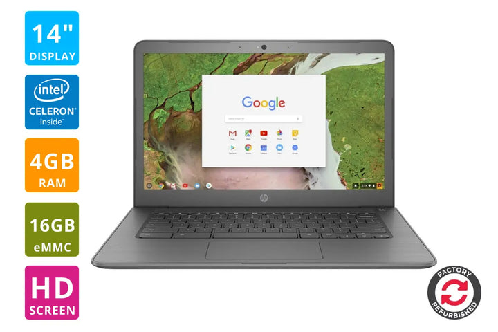 HP Chromebook 14inch G5 Notebook PC - School Ready !! Free Shipping  (Good)