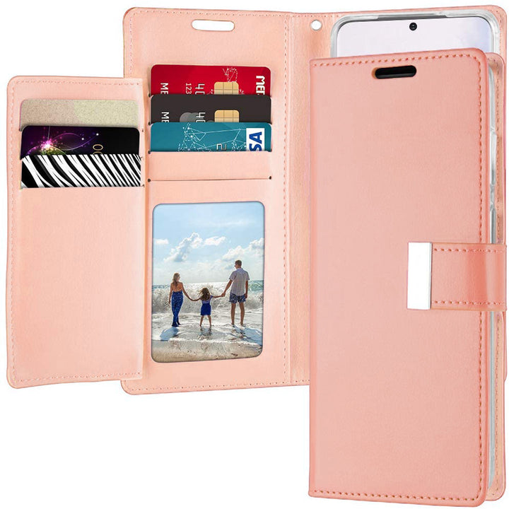 Samsung Galaxy S20 - Mercury Gooseberry Wallet Case - Rose Gold