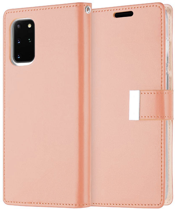 Samsung Galaxy S20 - Mercury Gooseberry Wallet Case - Rose Gold