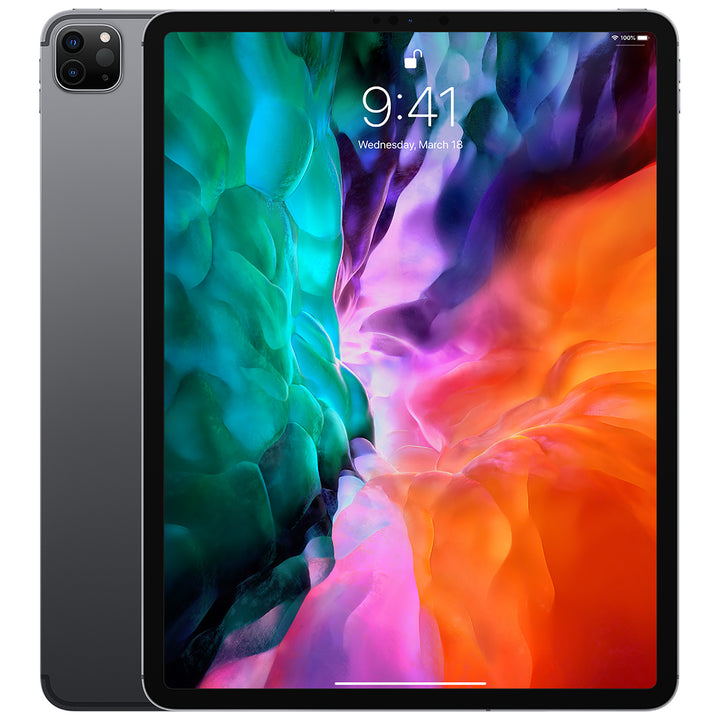 Apple iPad Pro 12.9-inch 2020 Wi-Fi & Cellular 256GB Space Gray 4th Gen (As New)