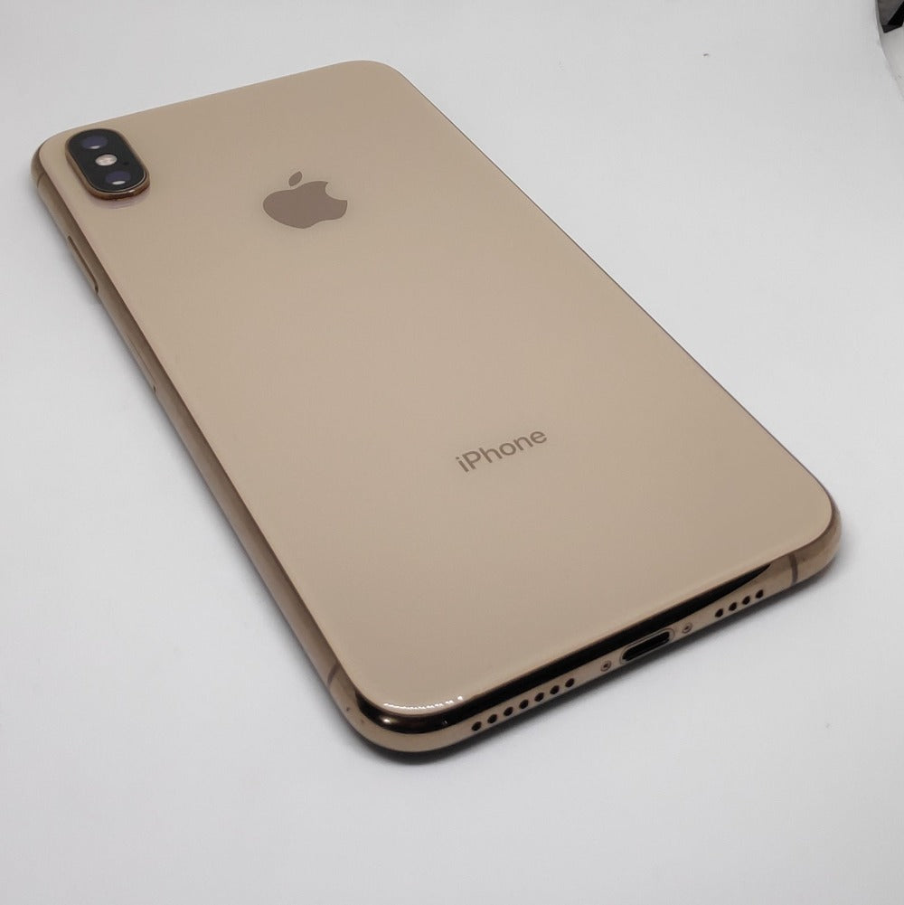 Apple iPhone XS Max 256GB Gold - New Battery, Case & Glass Screen Protector (As New)