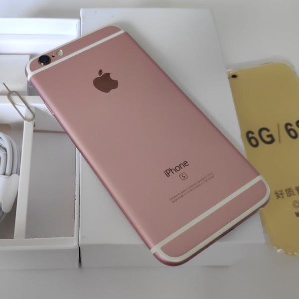 Apple iPhone 6S 16GB Rose Gold - New Battery, Case, Screen Protector & Shipping (Exc)