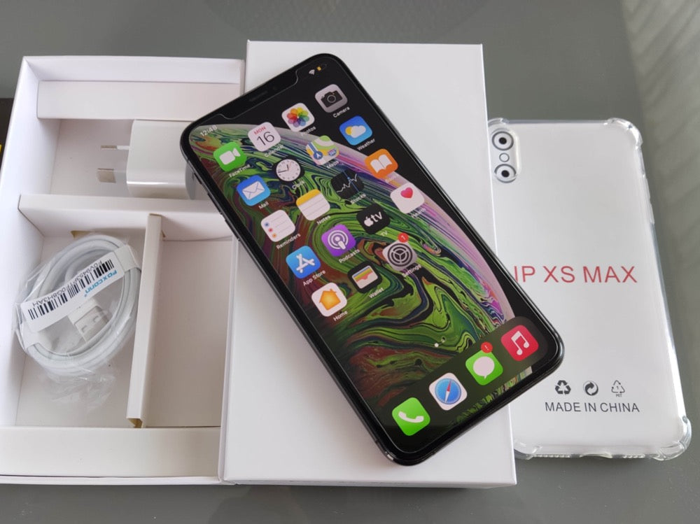 Apple iPhone XS Max 256GB Black - New Battery, Case & Glass Screen Protector (As New)