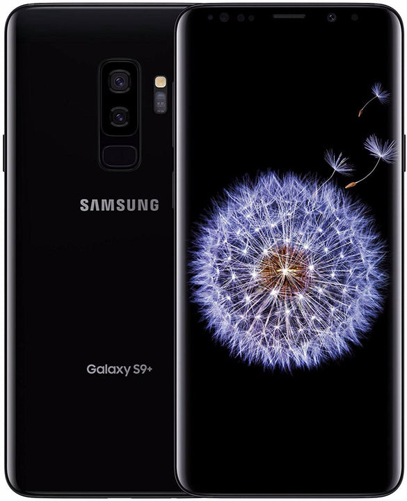 Samsung Galaxy S9 Plus 64GB Black - New Case, Screen Protector & Shipping (Exc)