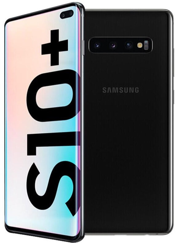 UNLOCKED Samsung hotsell Galaxy S10+ 128GB Black S10 Plus Android w/ Case & Magnetic Car