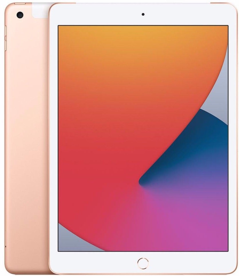 Apple iPad 7 32GB 10.2 inch Wi-Fi + Cellular 3G/4G Gold - New Screen Protector (As New)