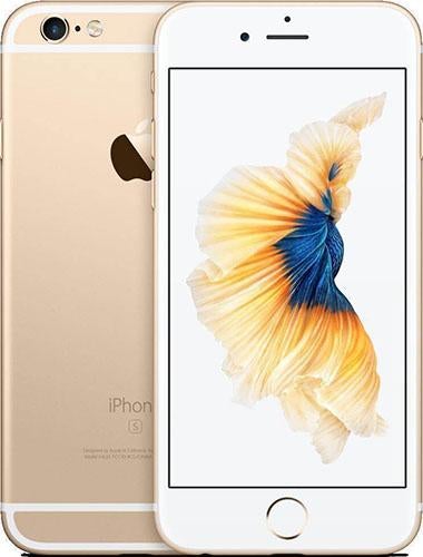 Apple iPhone 6S 16GB Gold - New Battery, Case, Screen Protector & Shipping (Exc/ Silent button)