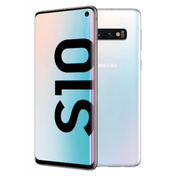 Samsung Galaxy S10 512GB 8GB SM-G973U White With Case, Glass Screen Protector & Shipping  (Like New)