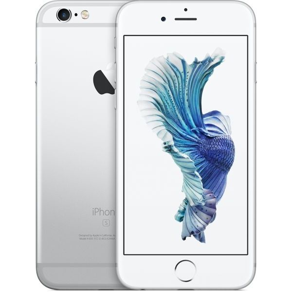 Apple iPhone 6S 64GB White Silver - New Battery, Case, Screen Protector & Shipping (Good)