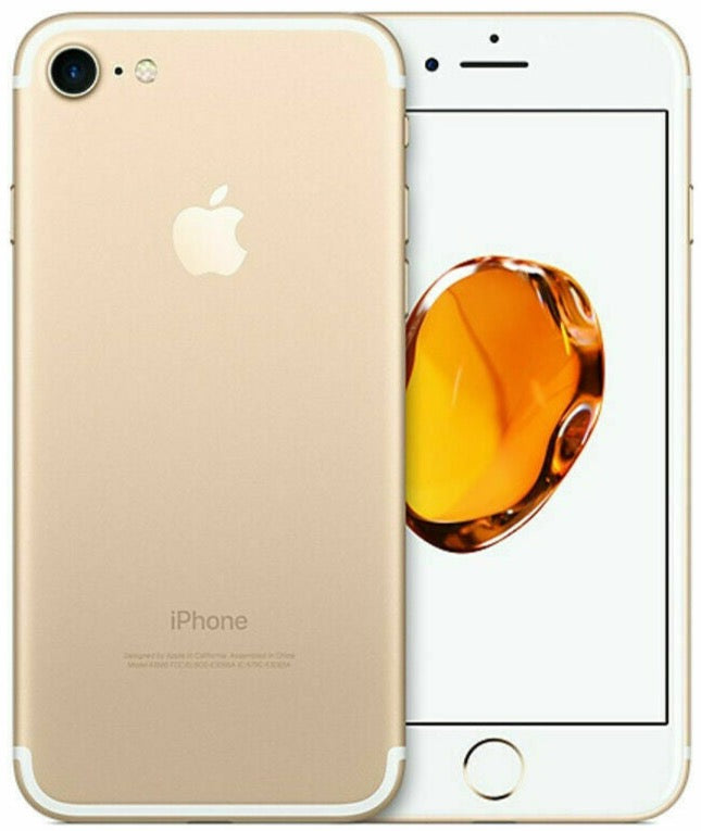 Apple iPhone 7 32GB Gold - New Case, Glass Screen Protector & Shipping (Exc)